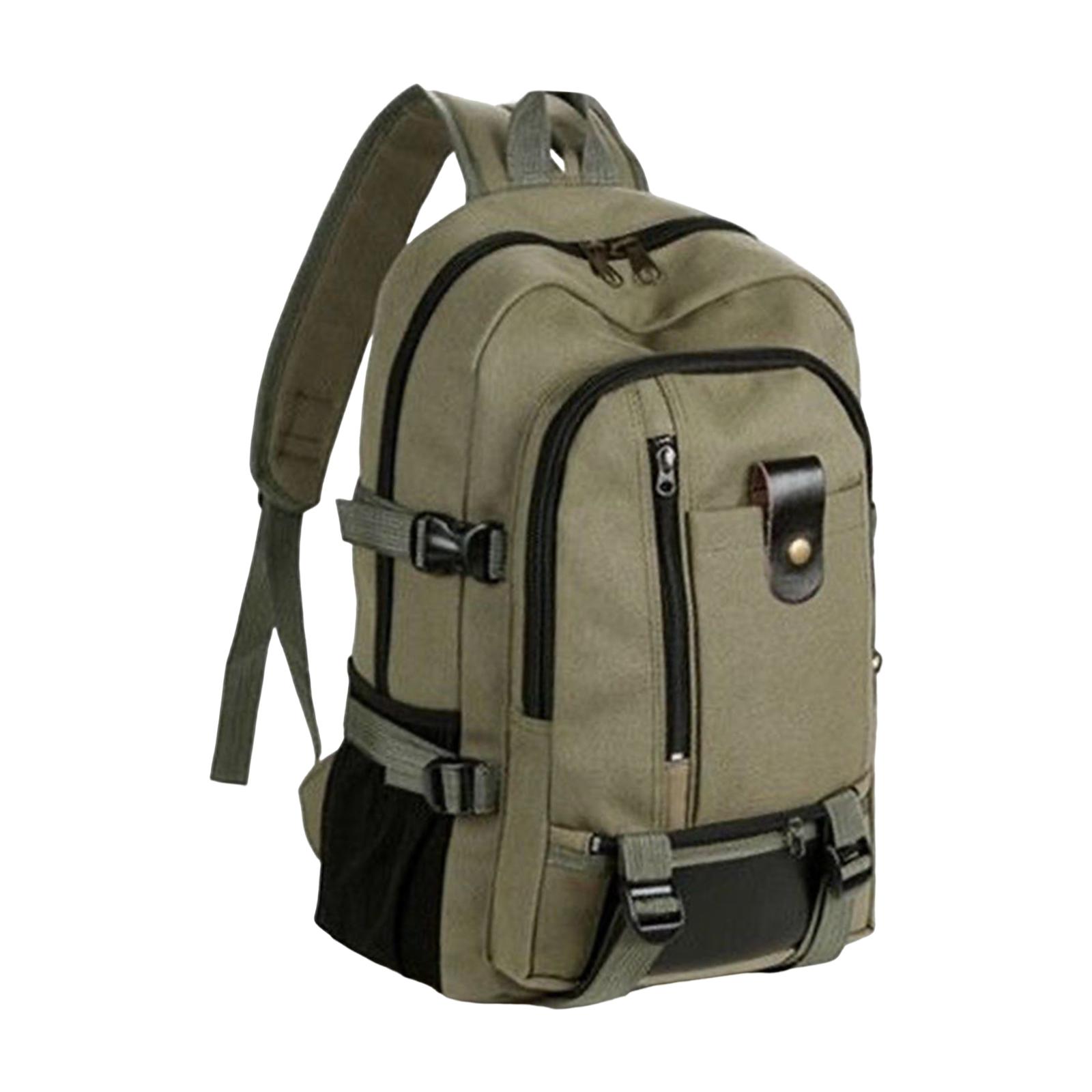 Canvas Backpack Casual - Большой холщовый рюкзак для путешествий, сумка
